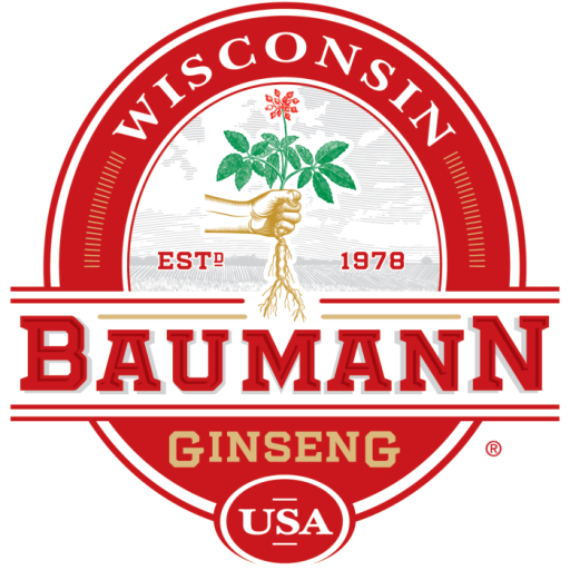 Logo nhân sâm Baumann Wisconsin
