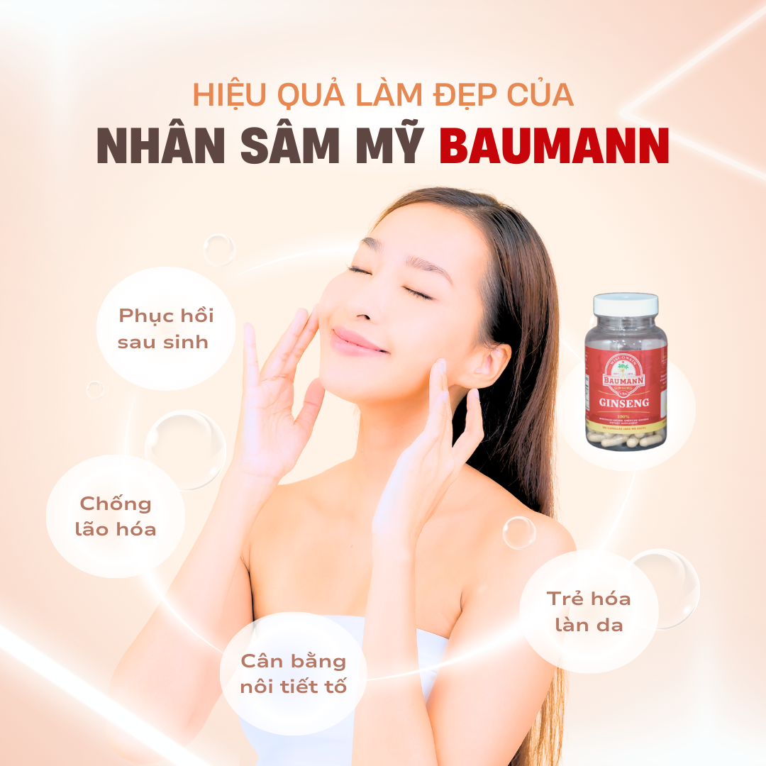 Tác dụng làm đẹp của Nhân Sâm đối với phụ nữ