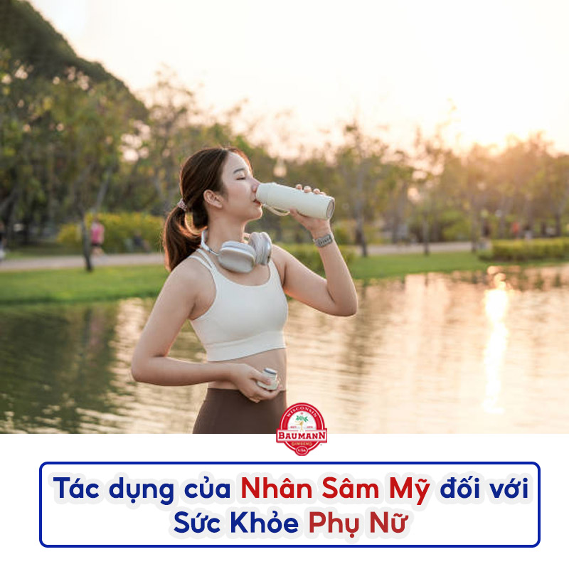 Tác dụng của nhân sâm Mỹ đối với sức khỏe của phụ nữ