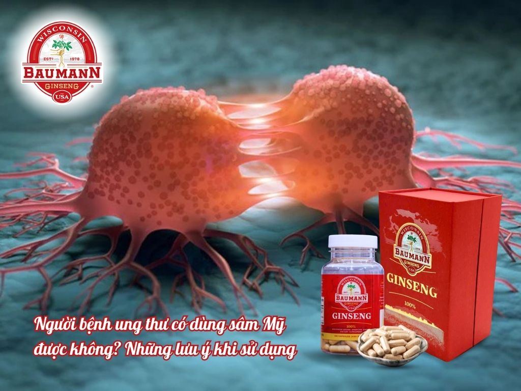 Người bệnh ung thư có dùng sâm Mỹ được không? Những lưu ý khi sử dụng