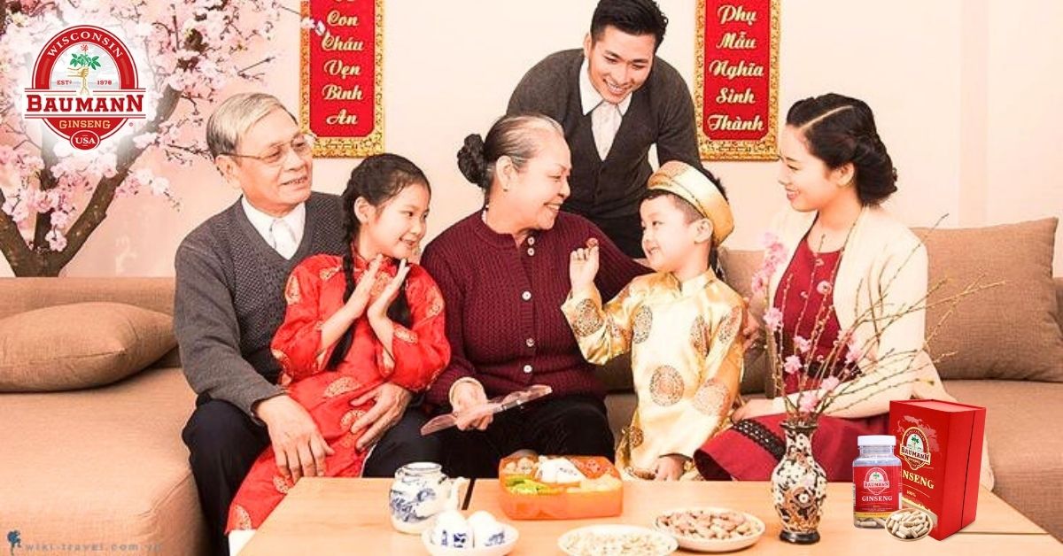 Món quà ý nghĩa cho Ông Bà: Sâm Mỹ Baumann – Nâng niu sức khỏe tuổi xế chiều