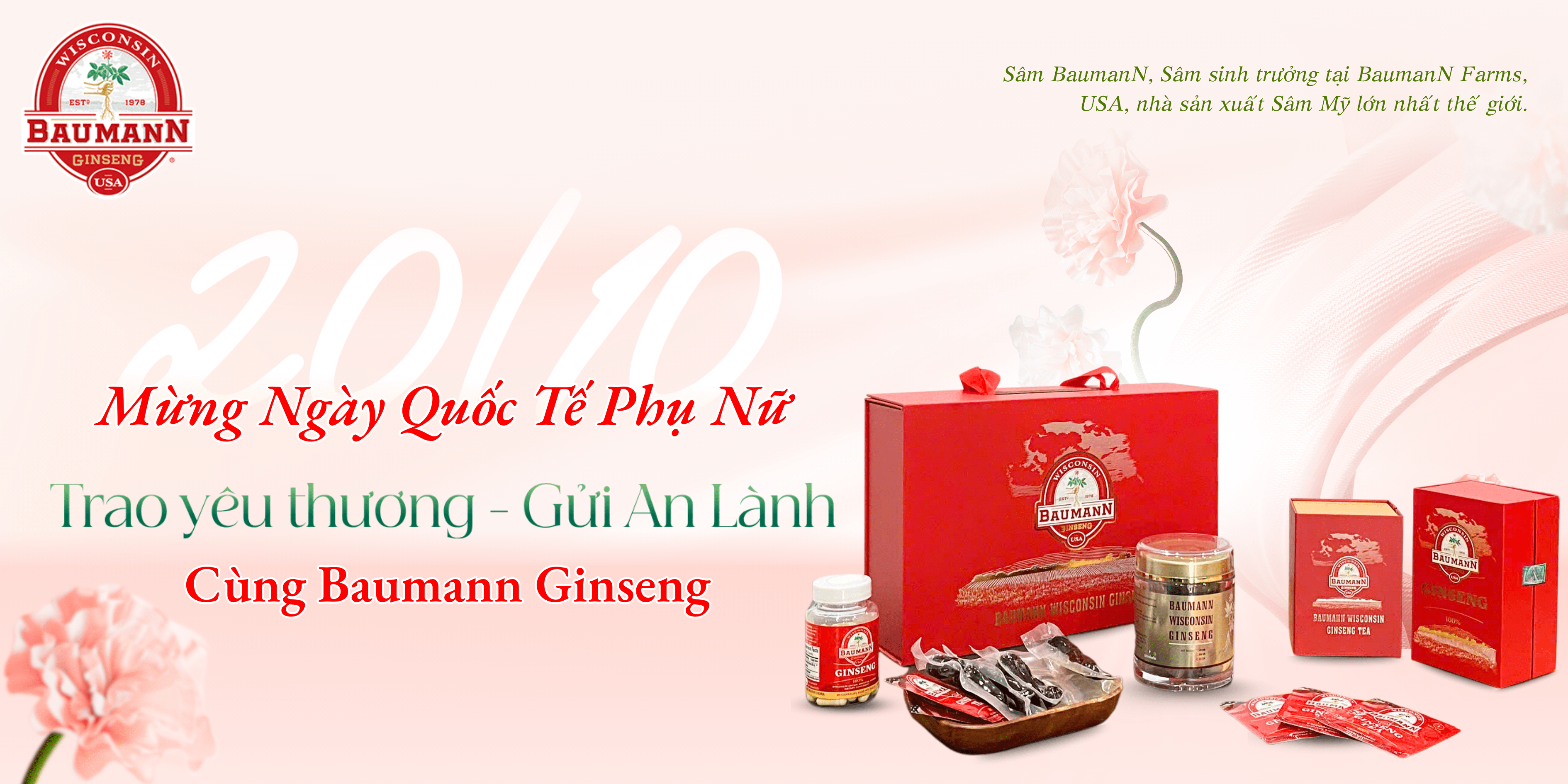 Mừng Ngày Quốc Tế Phụ Nữ 20/10