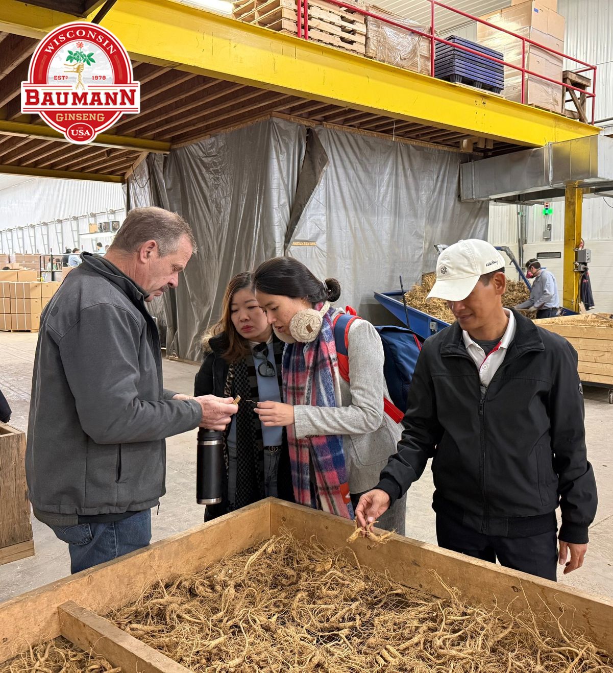 Baumann Farms giới thiệu quy trình sản xuất minh bạch đến đối tác Việt.