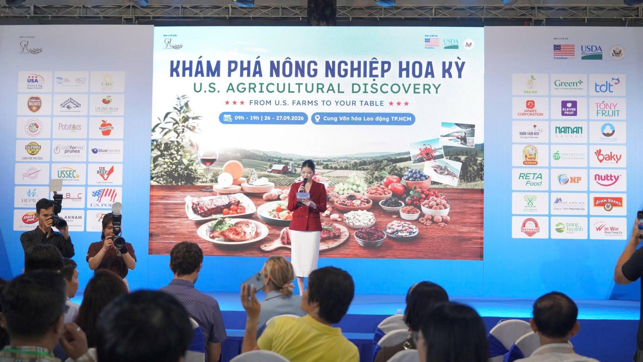 LỄ HỘI KHÁM PHÁ NÔNG NGHIỆP HOA KỲ 2026 – HÀNH TRÌNH LAN TỎA GIÁ TRỊ SỨC KHỎE CÙNG SÂM MỸ BAUMANN